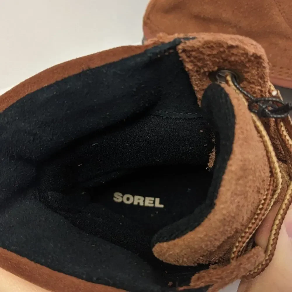 Sorel Cheyanne II Waterproof Winter Boots, Dark Amber, Men's 10 M